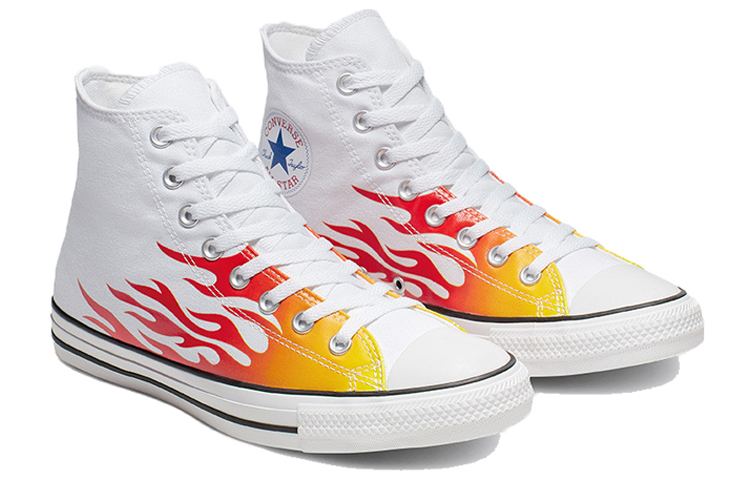 Кеды Converse Chuck Taylor All Star Archive Print (бело-красный) — Белый / красный — фото 3