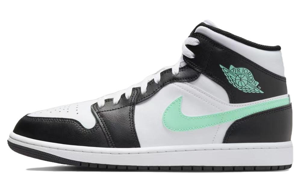 Мужские кроссовки Jordan Air Jordan 1 MID (черно-белые)