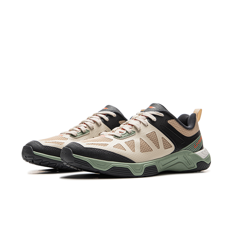 Li Ning Abrasion Resistant Breathable Low top Training Shoes Men’s Green
