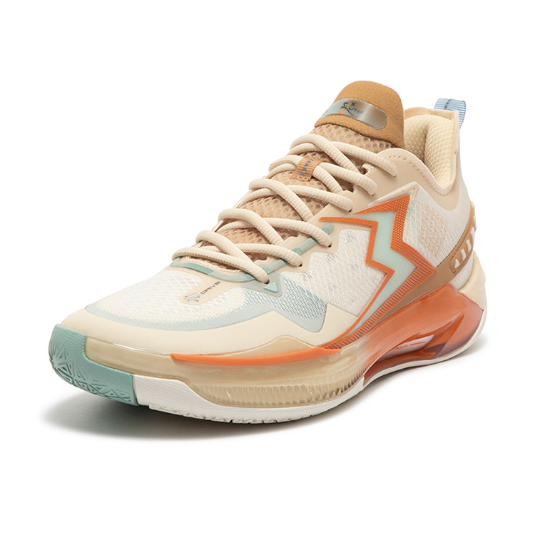 361° BIG3 5.0 Quick PRO Basketball Shoes Men’s Low Top Sago/Malt Light Brown
