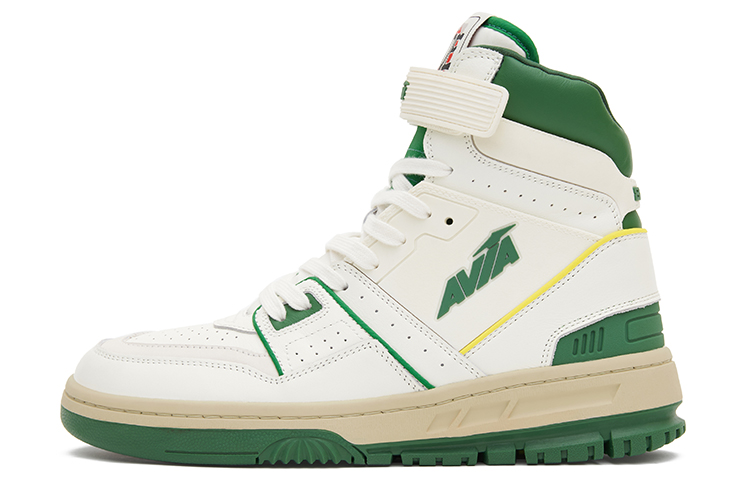 AVIA 880 Series Retro Basketball Shoes Men's Beige Green