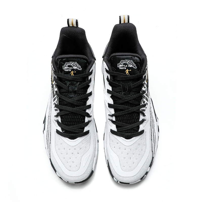 QIAODAN Slip Resistant, Abrasion Resistant, Breathable, Coverage, Lightweight, Grip Low top Basketball Shoes Men’s