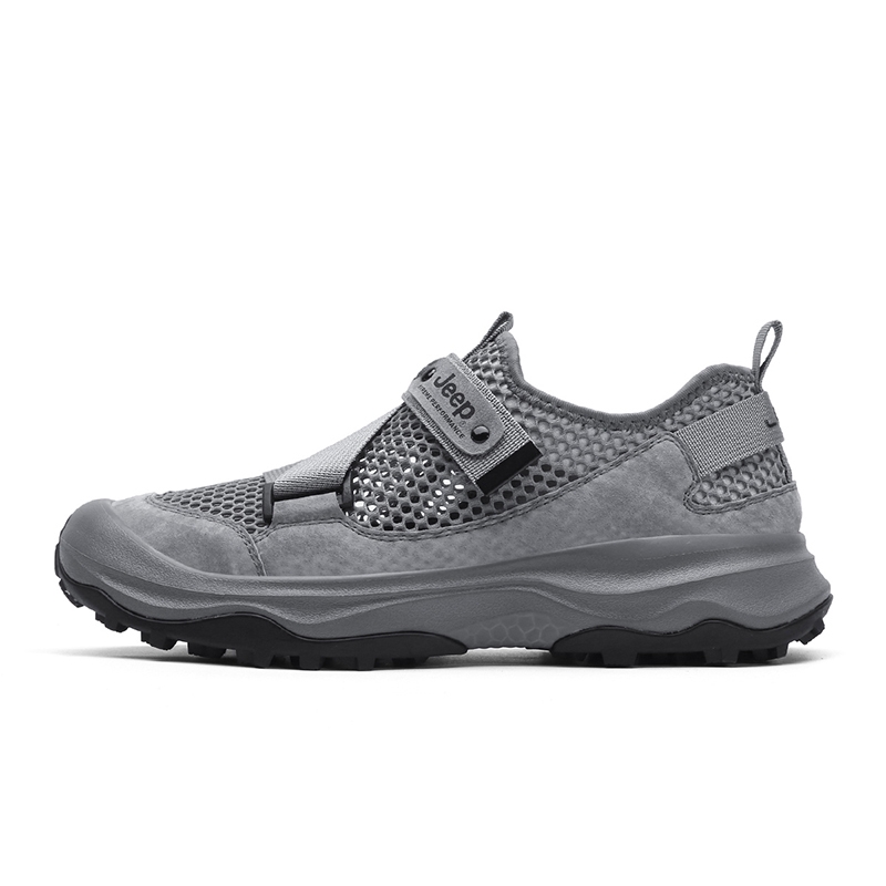 Jeep Cushioning, Wear Resistant Low top Hiking Shoes Men’s Gray