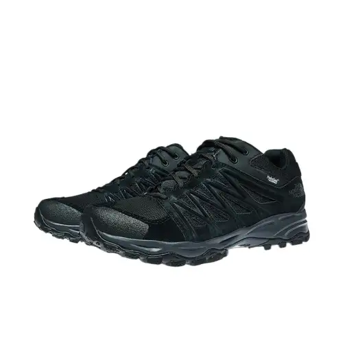THE NORTH FACE Slip Resistant Abrasion Resistant Low top Hiking Shoes Men's Black