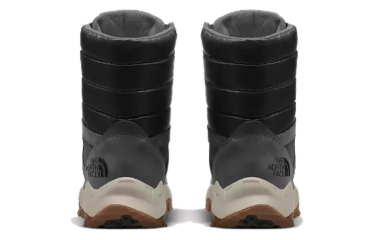 THE NORTH FACE ThermoBall Slip Resistant Abrasion Resistant High top Mountaineering & Hiking Shoes Men’s Gray White
