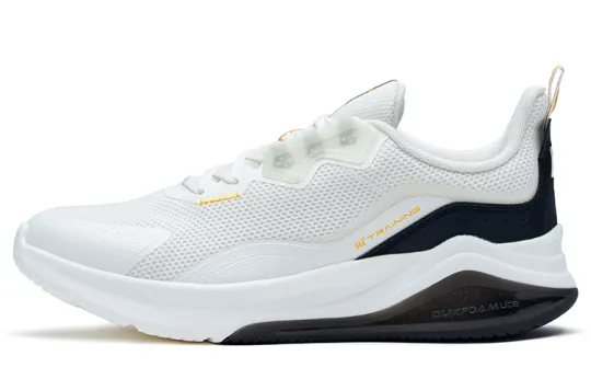361° Athleisure Cushioning Slip Resistant Low top Training Shoes Men's White