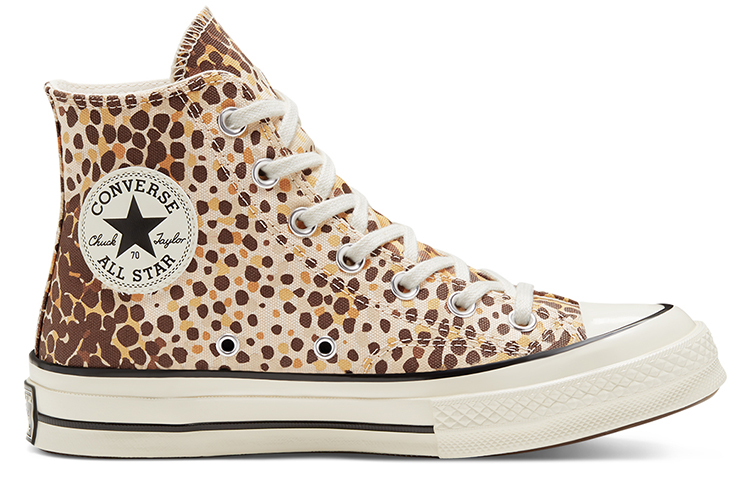Кеды Converse 1970s Animal Print Chuck (леопардовые) — 豹纹/白 — фото 2