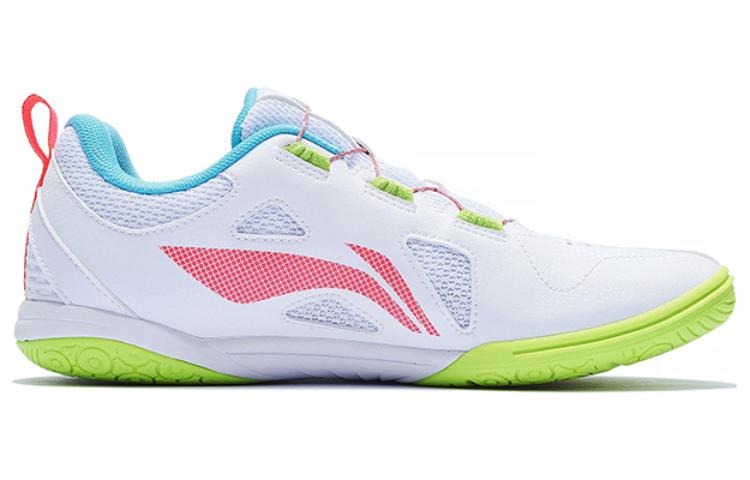 Li Ning Mage ESS Comfortable Abrasion Resistant Breathable Low top Training Shoes Unisex White Red