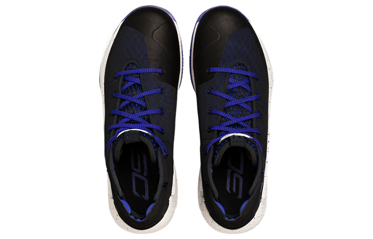 Мужские кроссовки Under Armour Curry 3zer0 (синие) — фото 4