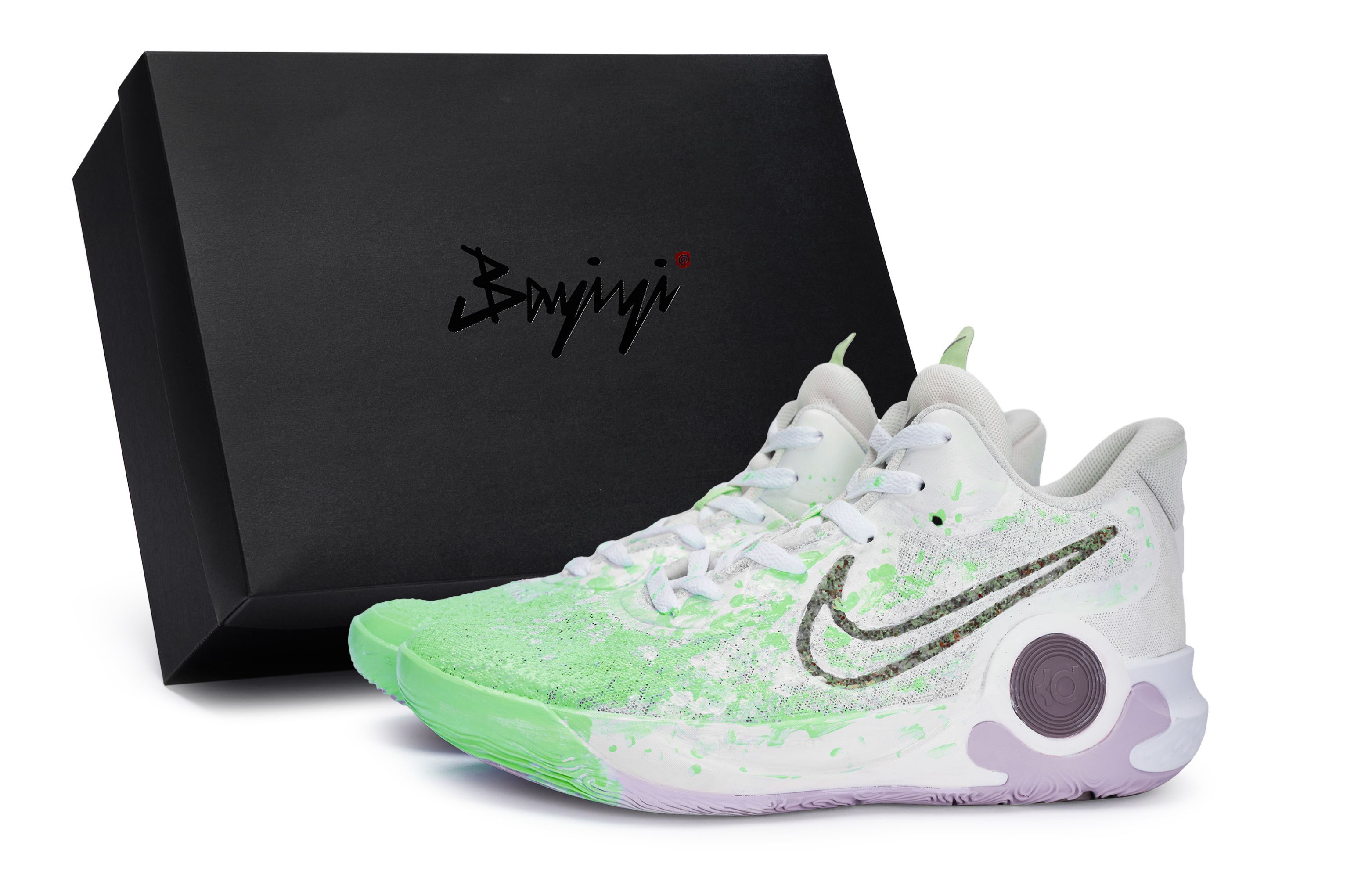 Nike KD Trey 5 IX 811 Manufacturing, Spilling Blood Green, Special Shoe Box Cushioning Slip Resistant