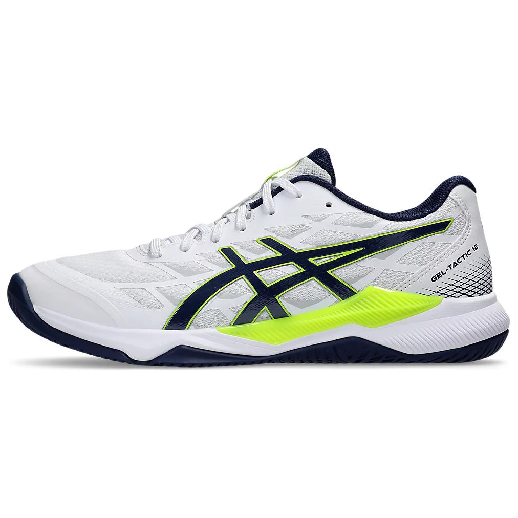 Мужские кроссовки ASICS Gel-Tactic 12 (белый / зеленый)