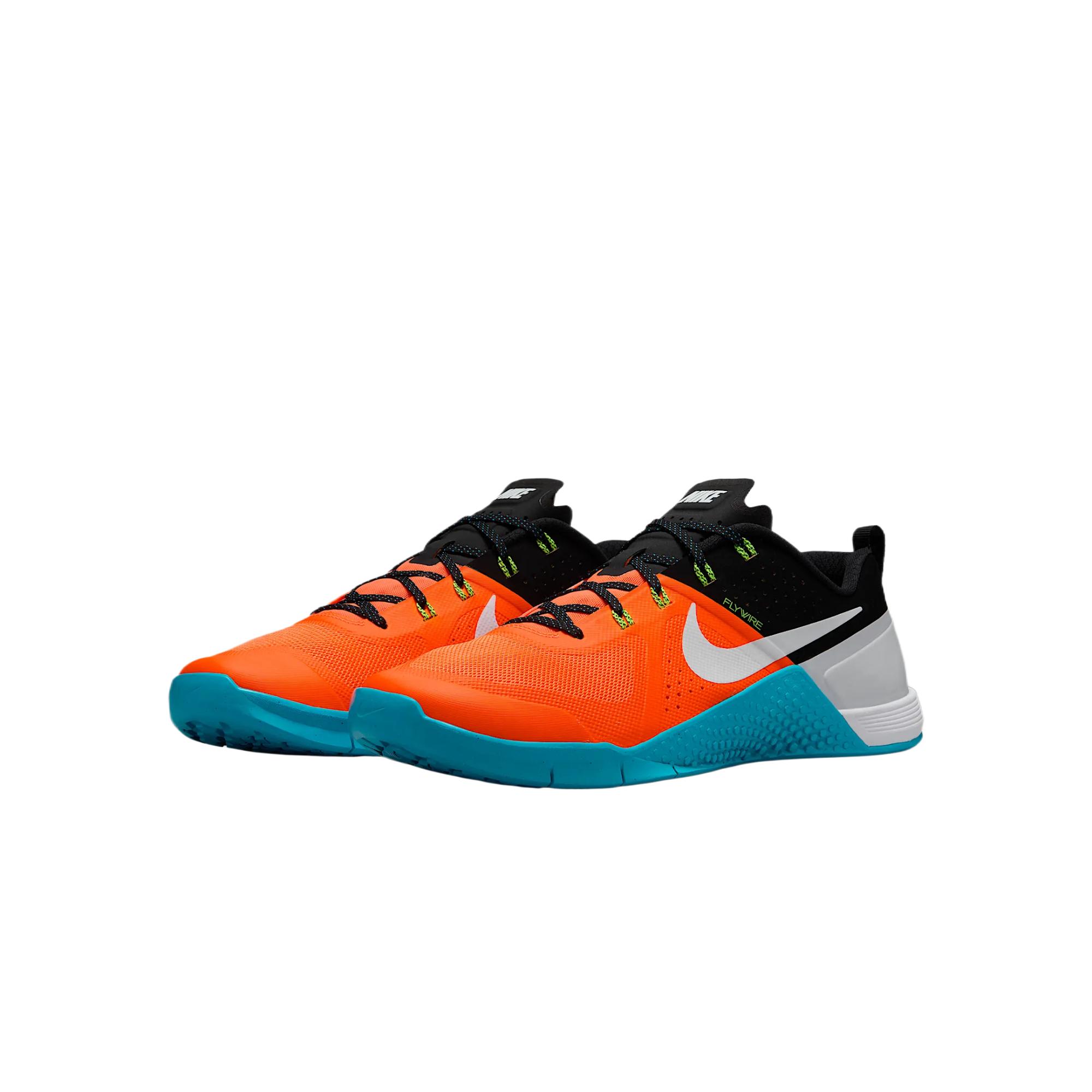 Nike Metcon 1 Og Total Orange Blue Lagoon Black White