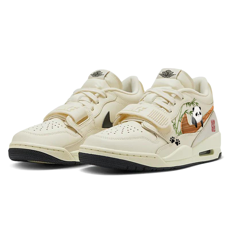 Jordan Legacy 312 Slip Resistant Abrasion Resistant Slip Resistant Abrasion Resistant Low top Vintage Basketball Shoes