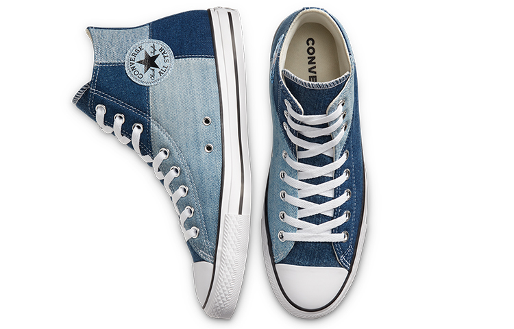 Кеды Converse Chuck Taylor All Star (синийбелый) — фото 4