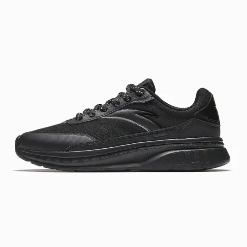 Anta Traveler GZ Slip Resistant Abrasion Resistant Low top Chunky Sneakers Men's Black
