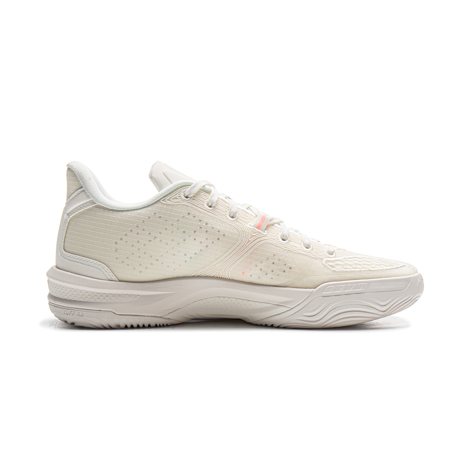 Li Ning Assassin’s Creed 2 Cushioning Slip Resistant Breathable Low top Basketball Shoes Men’s White