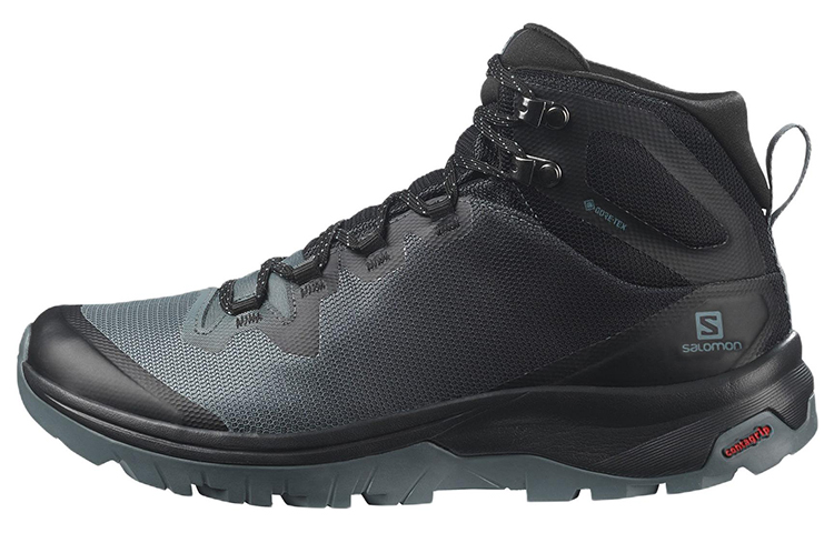SALOMON Gore Tex Mountaineering & Hiking Shoes Women's High Top Black