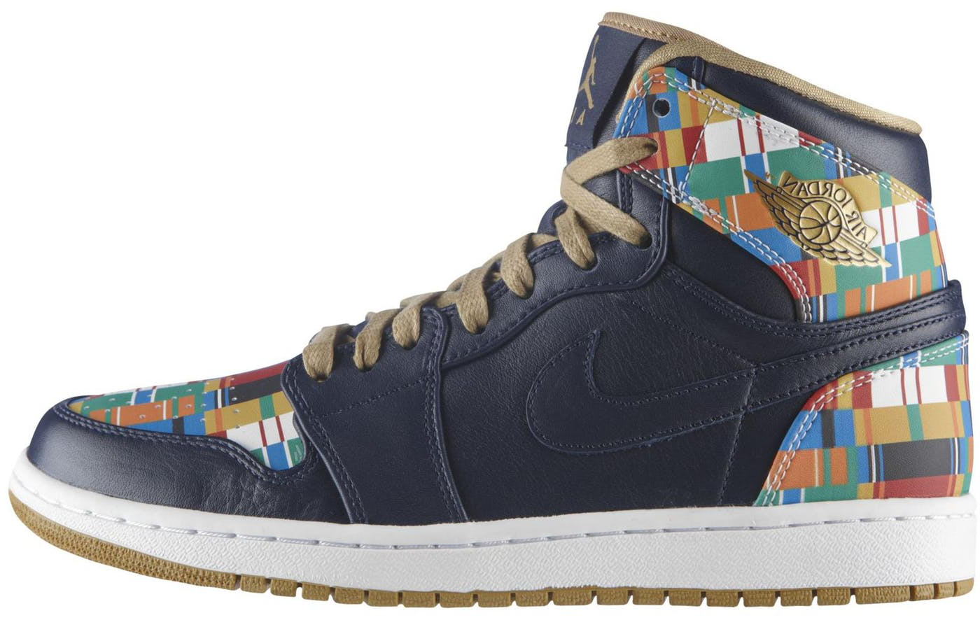 Мужские кроссовки Jordan Air Jordan 1 Retro RTTG D.C (темно-синие) — фото 1