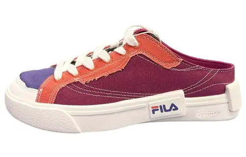 FILA FUSION POP Abrasion Resistant Coverage Lightweight Low top Canvas Shoes Women's
