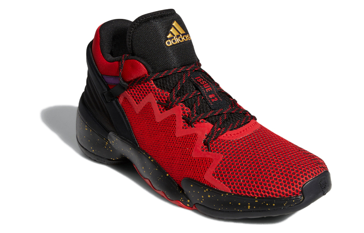 Мужские кроссовки adidas D.O.N. Issue #2 (красные) — фото 3