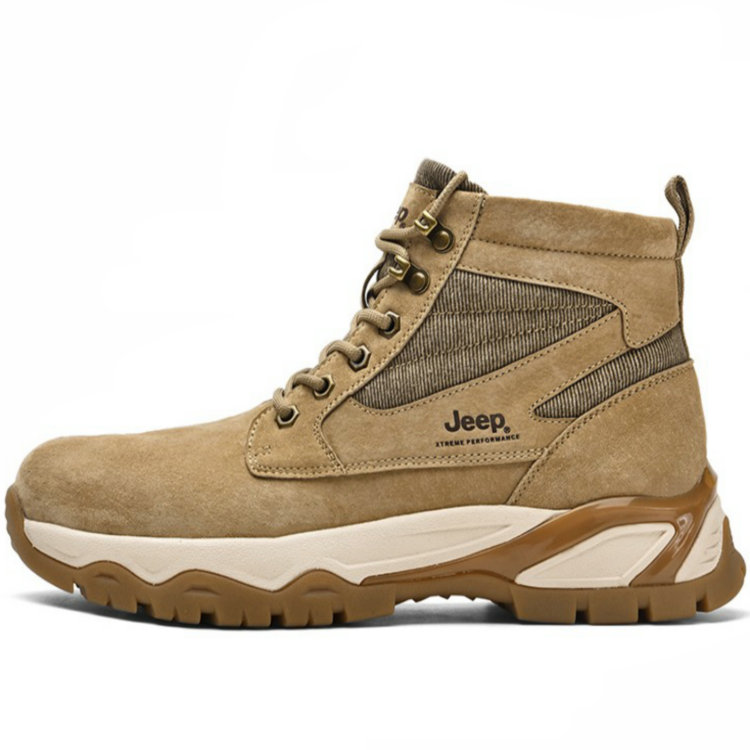 Jeep High top Outdoor Shoes Men’s Khaki