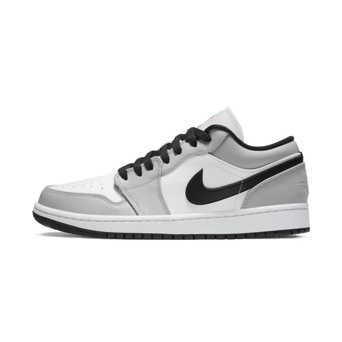 Jordan Air Jordan 1 Low top Vintage Basketball Shoes Unisex Light Gray