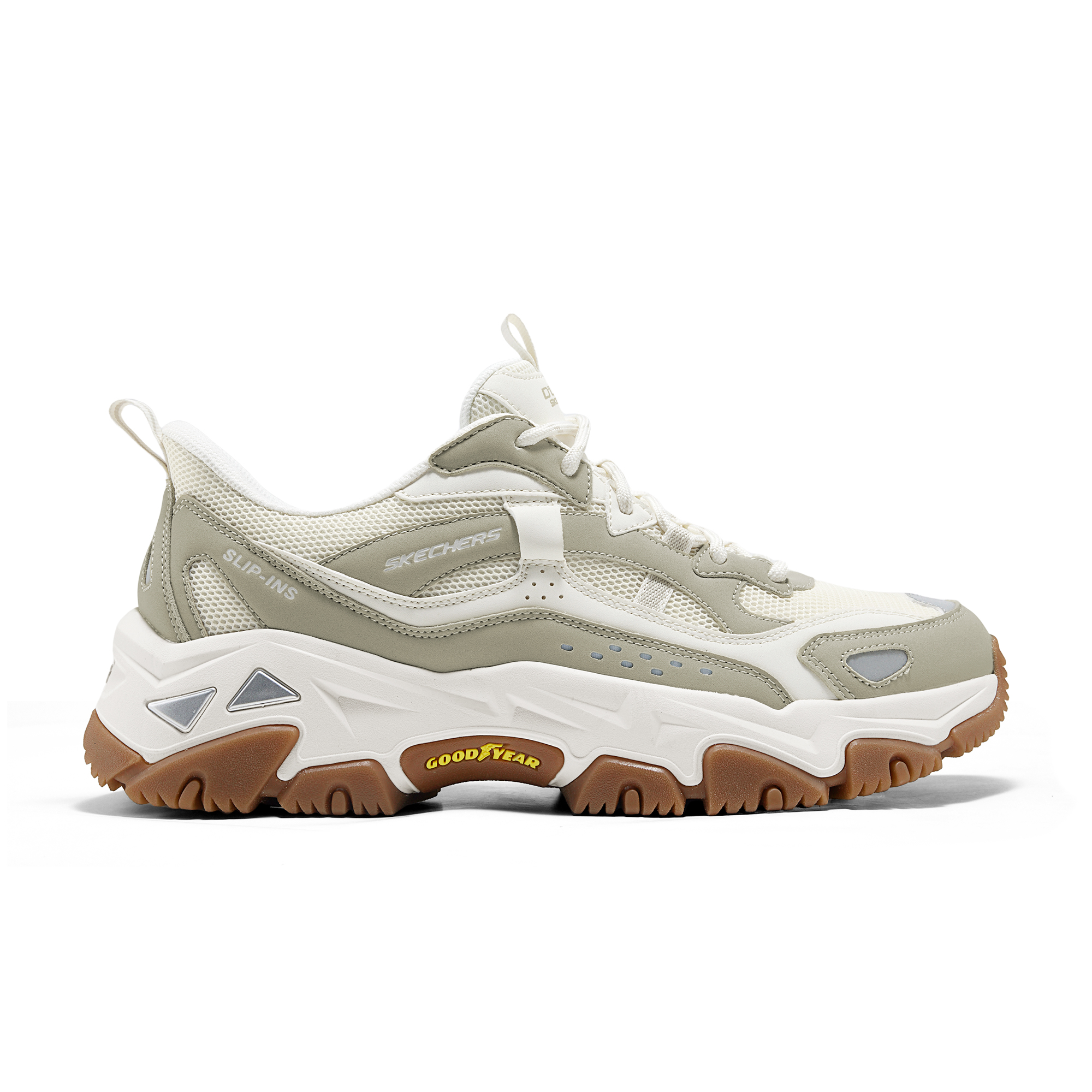 Skechers Abrasion Resistant Low top Chunky Sneakers Men’s Ivory