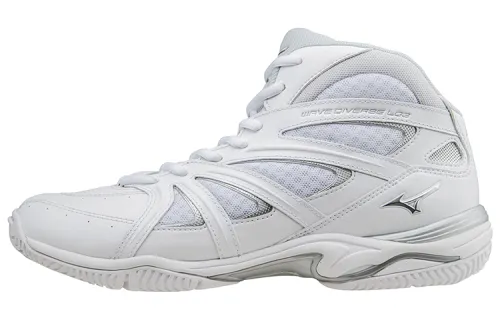 Mizuno Wave Divers LG3 Cushioning Slip Resistant Abrasion Resistant High top Training Shoes Unisex White