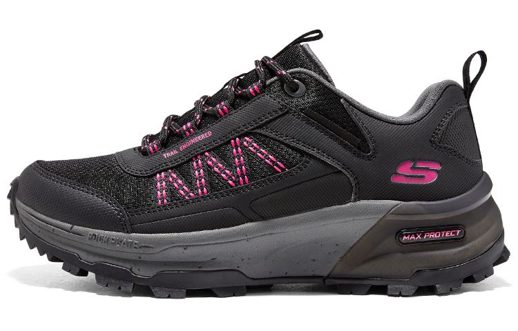 Skechers Skechers Max Protect non-slip wear-resistant low-top outdoor functional shoes women's black