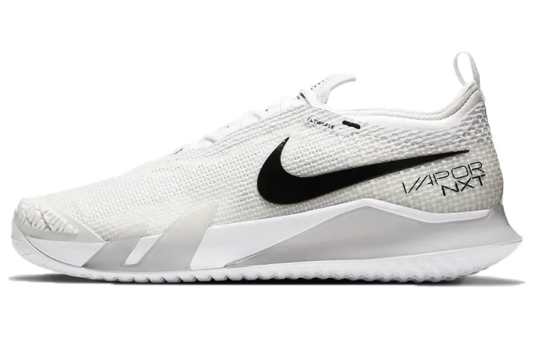 Nike React Vapor NXT HC Cushioning Low top Tennis Shoes Men's White Black
