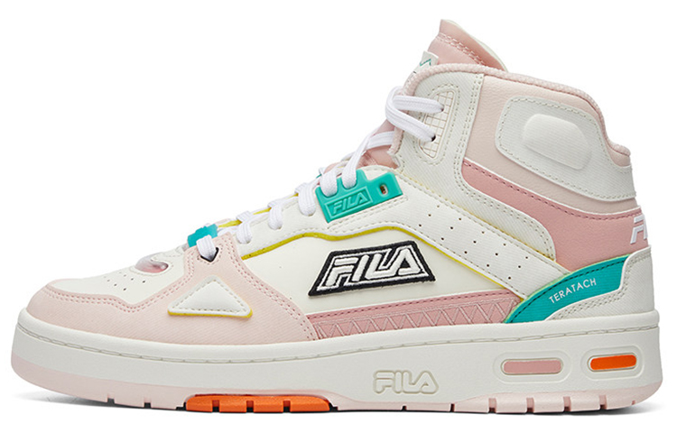 FILA FUSION Heritage Retro Basketball Shoes ‘White Pink’ Women’s