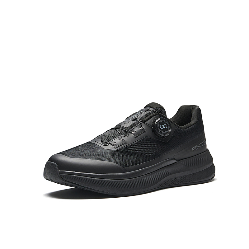 Anta Shen Xing 12Pro City Commuting Cushioning Breathable Low top Training Shoes Men’s Basic Black