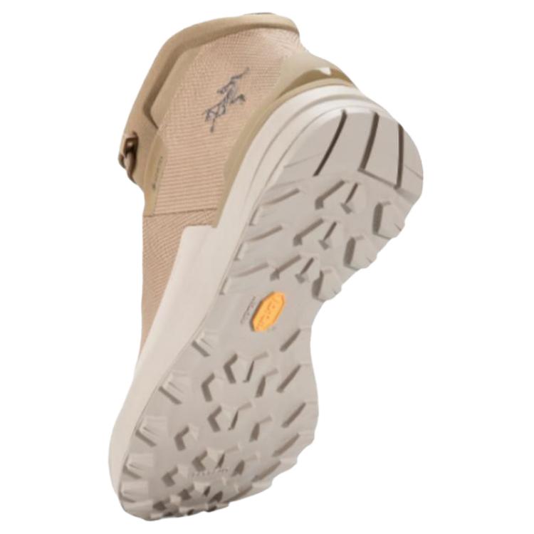 Arc’teryx Slip Resistant Abrasion Resistant Mid top Hiking Shoes Men’s Ecru