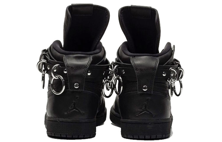 Air Jordan 1 Retro Strap High X Comme Des Garcons ‘Black’