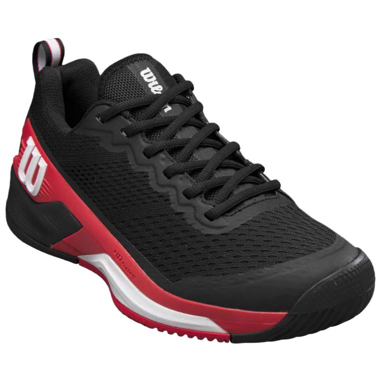 Wilson RUSH PRO 4.5 Slip Resistant Abrasion Resistant Low top Tennis Shoes Men’s Black