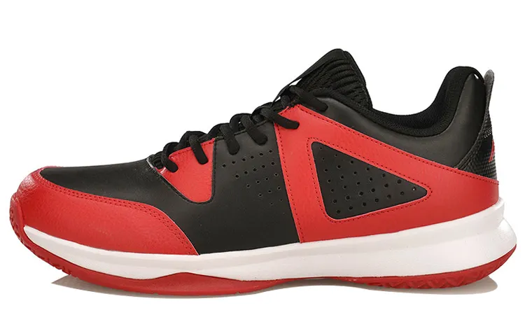 Li Ning Simplified Game Ready Fashion Cushioning Slip Resistant Abrasion Resistant Breathable Support Low top