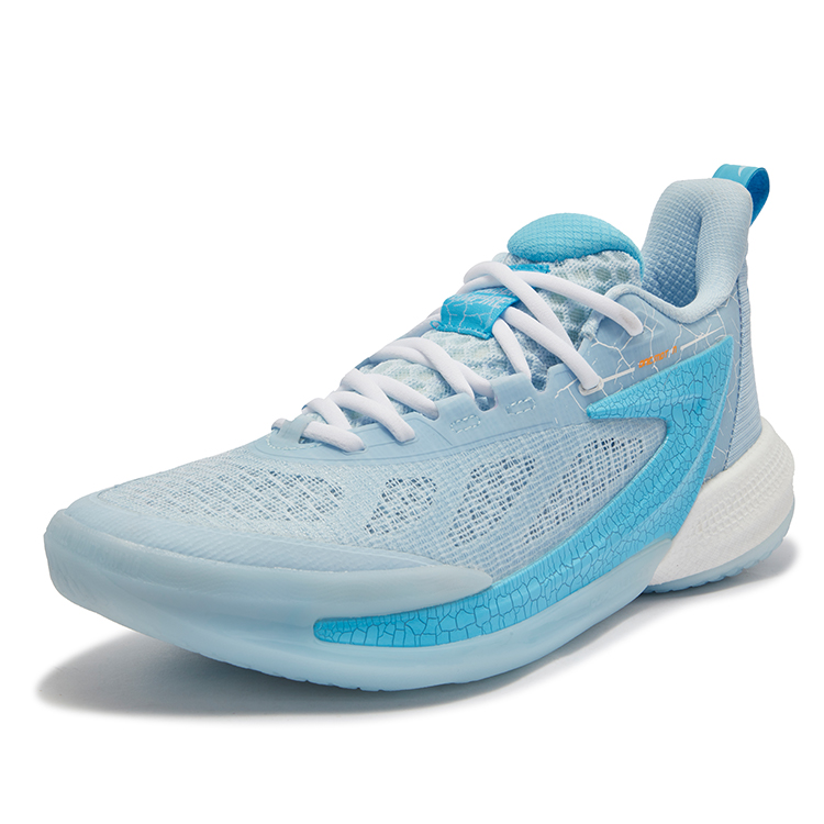 361° Slip Resistant Abrasion Resistant Low top Basketball Shoes Men’s Glacier Blue