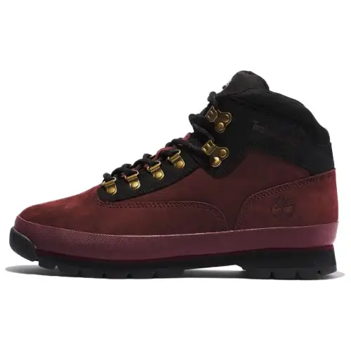 Timberland Euro Hiker Ankle Boots Men's Dark Red