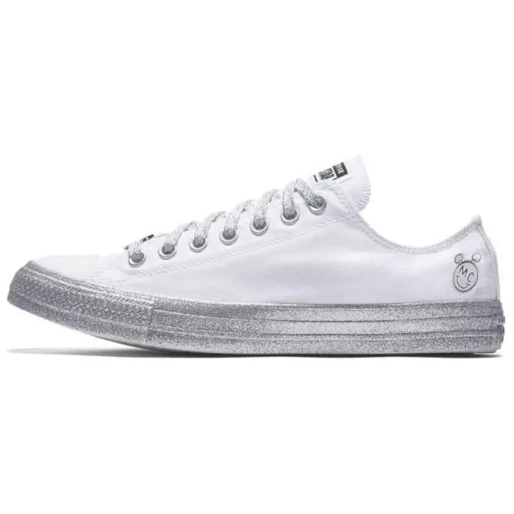 Converse Chuck Taylor All Star Low Miley Cyrus White Silver