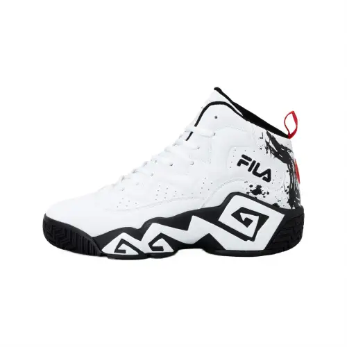 FILA MB Collection High top Basketball Shoes Unisex White