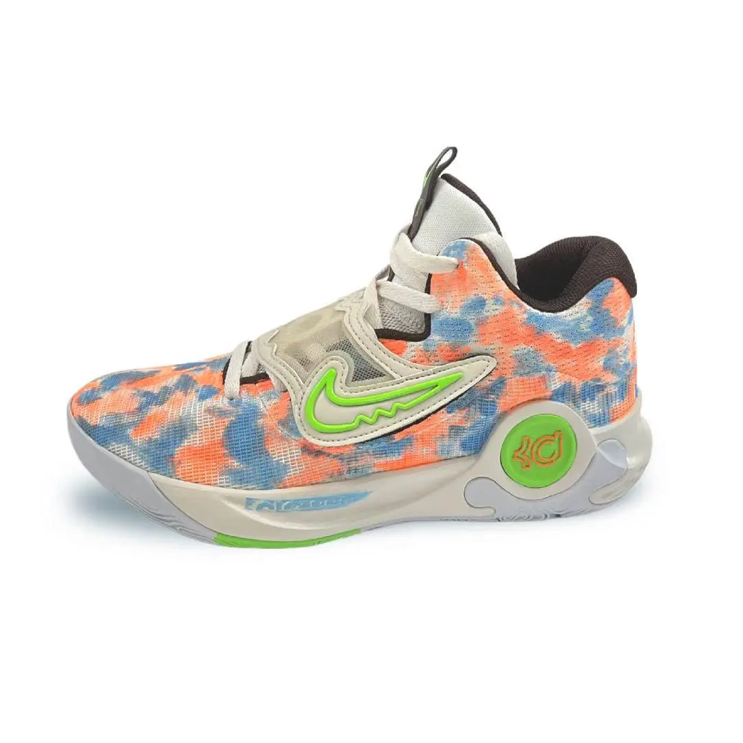 Nike KD Trey 5 X Low top Basketball Shoes Men's Blue Orange