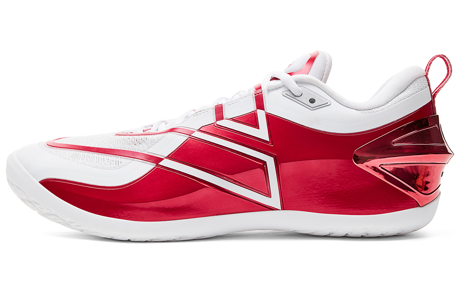 PEAK Taichi General Basketball Shoes Men’s Dark White And Dark Red