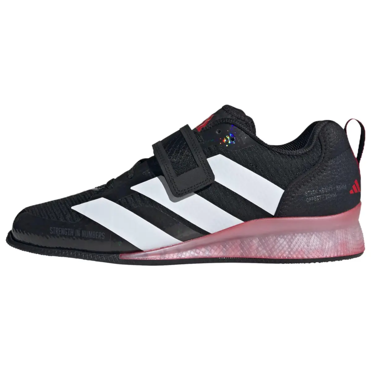 Adidas Adipower Weightlifting 3 'Black White Pure Ruby'