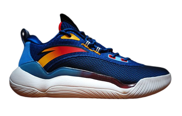 Anta Cushioning Slip Resistant Abrasion Resistant Cushioning Slip Resistant Abrasion Resistant Low top Basketball Shoes