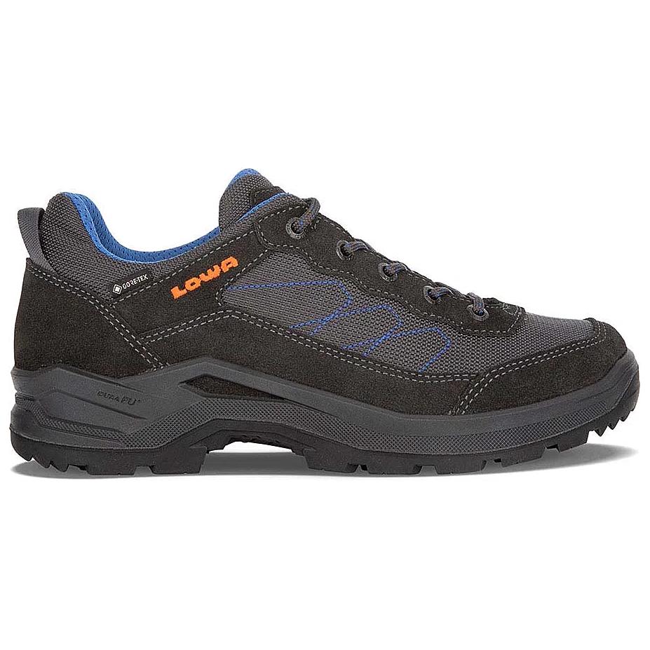 Lowa Slip Resistant Abrasion Resistant Low top Hiking Shoes Men’s Blue