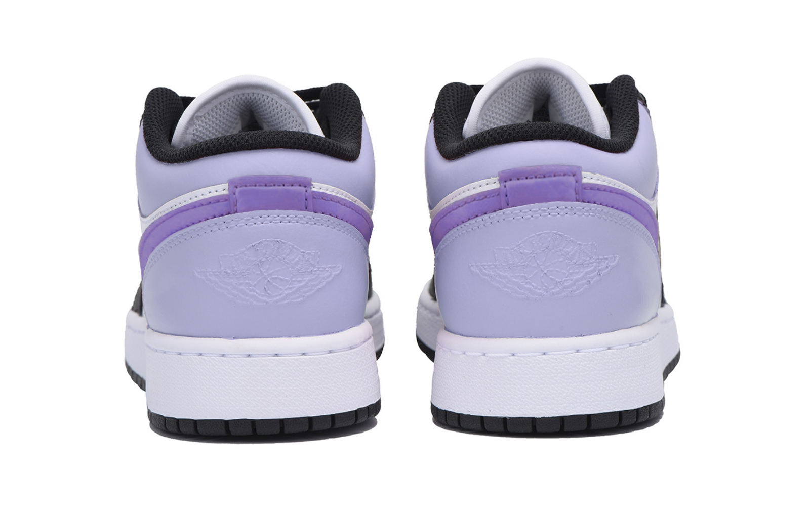 Jordan Air Jordan 1 Low top Vintage Basketball Shoes Men’s White Purple