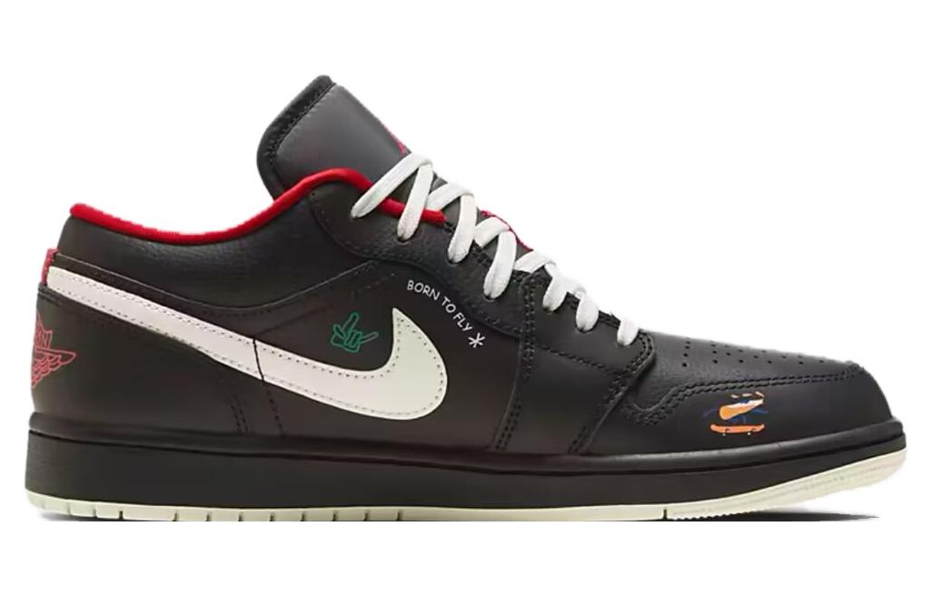 Jordan 1 Low SE Just Skate Black