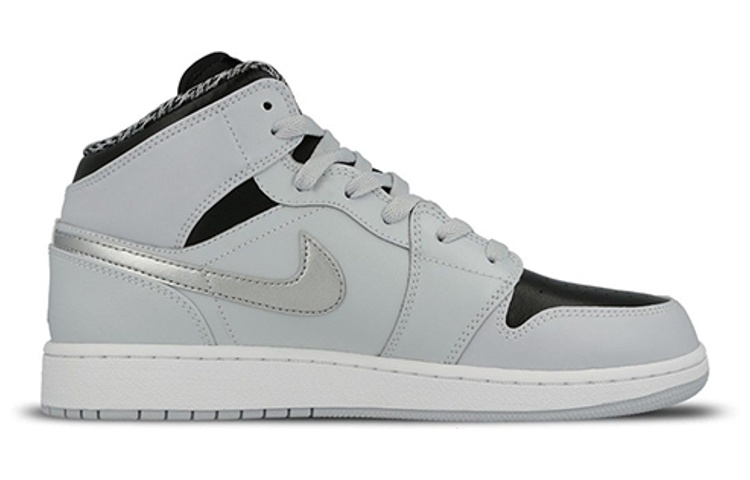 Jordan 1 Retro Mid GS Pure Platinum