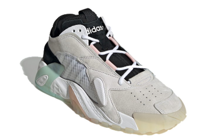 Кроссовки adidas originals Streetball (коричнево-белый) — фото 2