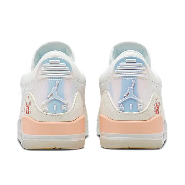 Jordan Legacy 312 Vintage Basketball Shoes Unisex Low Top Yellow/White